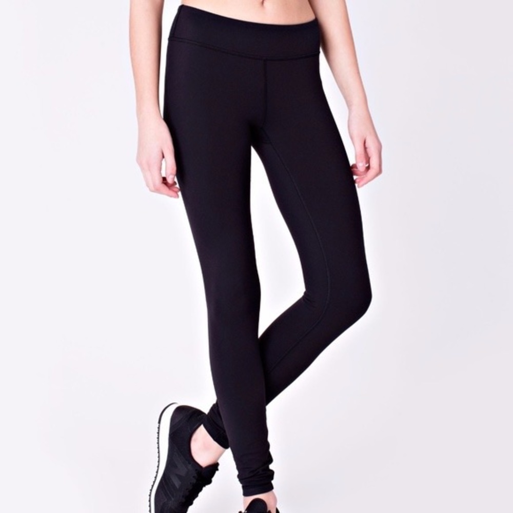 Ivivva Black Rhythmic Tight Leggings